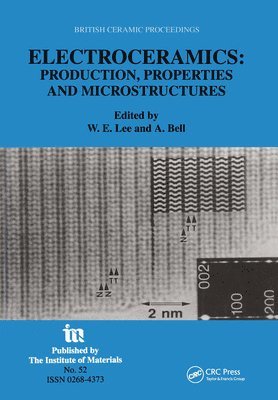 Electroceramics - Production, properties and microstructures 1