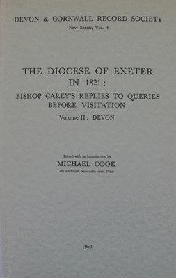 The Diocese of Exeter in 1821 1