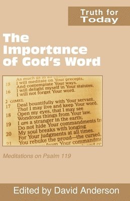 The Importance of Gods Word 1