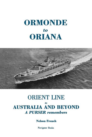 bokomslag Ormonde to Oriana