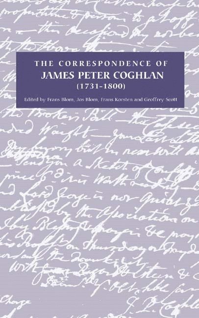 The Correspondence of James Peter Coghlan (1731-1800) 1