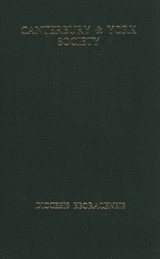 Eric E. Barker - Register of Thomas Rotherham, Archbishop of York, 1480-1500, I, Häftad