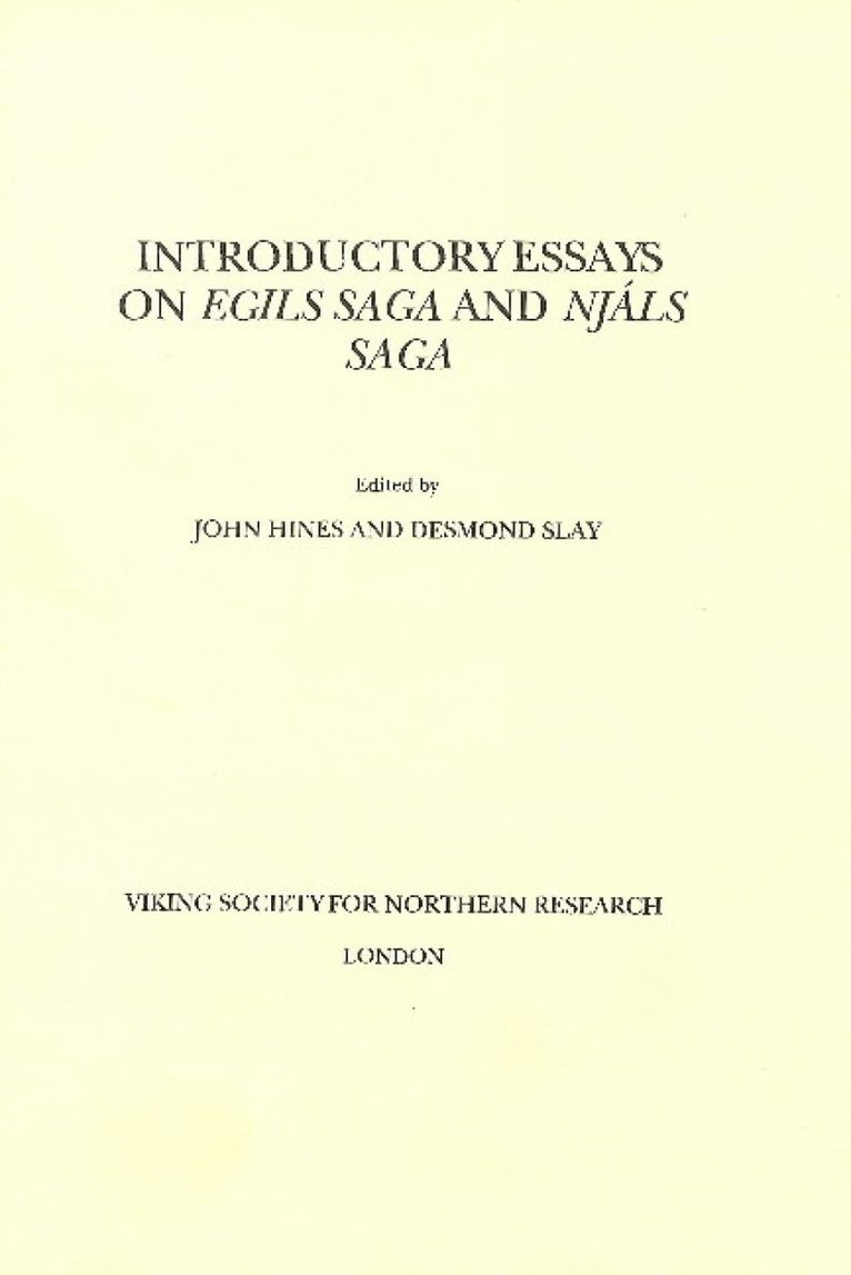 Introductory Essays on