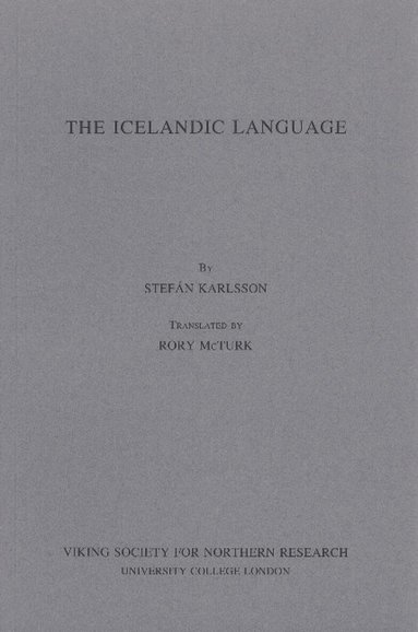 Stefan Karlsson - Icelandic Language, Häftad
