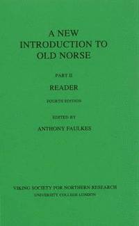 Anthony Faulkes - A New Introduction to Old Norse, Häftad