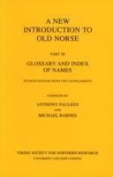 New Introduction to Old Norse 1