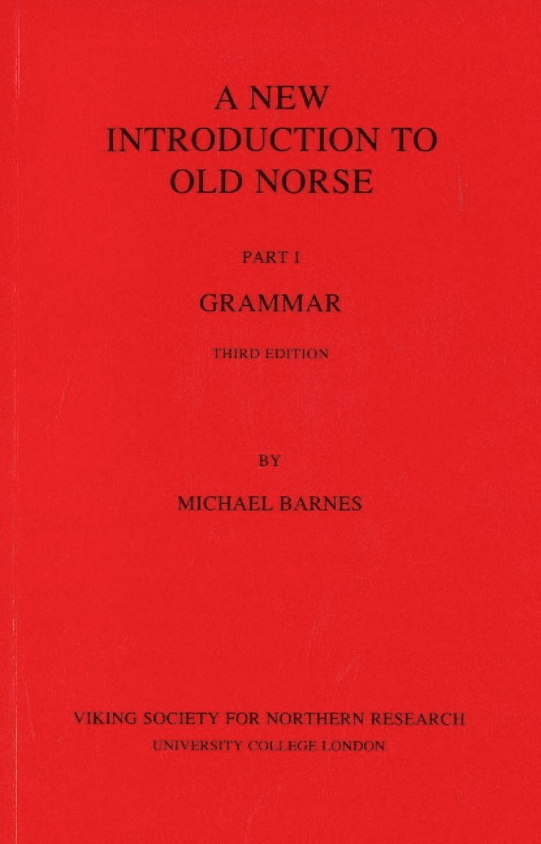 New Introduction to Old Norse