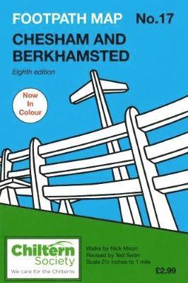 Nick Moon - Footpath Map No. 17 Chesham and Berkhamsted, Häftad