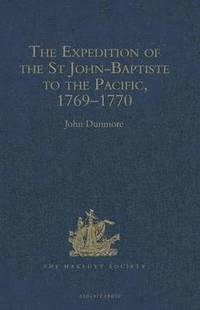 bokomslag The Expedition of the St John-Baptiste to the Pacific, 1769-1770