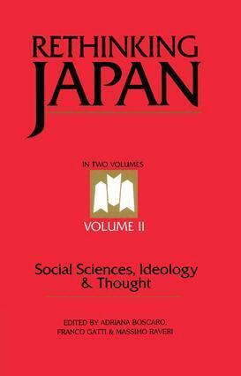 Adriana Boscaro, Franco Gatti, Massimo Raveri - Rethinking Japan Vol 2, Inbunden