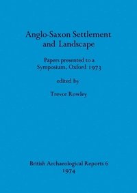 bokomslag Anglo-Saxon Settlement and Landscape