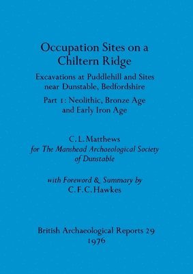 bokomslag Occupation Sites on a Chiltern Ridge