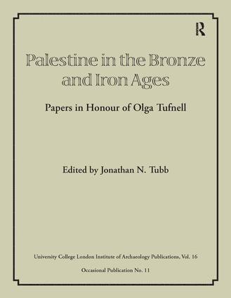 bokomslag Palestine in the Bronze and Iron Ages