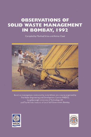Adrian Coad - Observations of Solid Waste Management in Bombay, 1992, Häftad