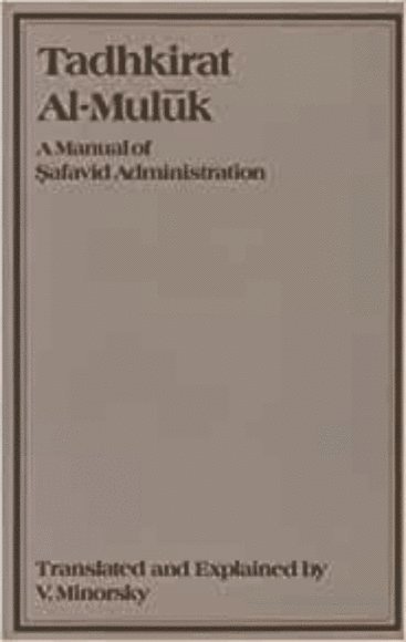 V. V. Minorsky, John F. Richards, V. Minorsky - Tadhkirat al-Muluk, Häftad