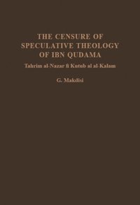 bokomslag Censure of Speculative Theology of Ibn Qudama