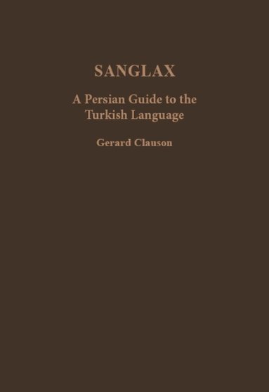 Gerard Clauson - Sanglax, Inbunden