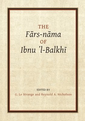 bokomslag F?rs-n?ma of Ibnu l-Balkh?