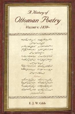 bokomslag A History of Ottoman Poetry Volume V