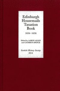 bokomslag Edinburgh Housemails Taxation Book, 1634-1636