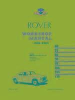 Rover P4 Workshop Manual 1950-1964