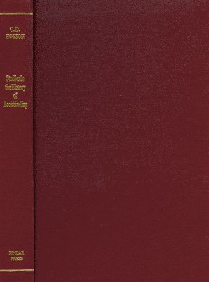 Studies in the History of Bookbinding 1