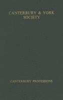Canterbury Professions