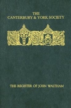 T.C.B. Timmins, T. C. B. Timmins - Register of John Waltham, Bishop of Salisbury 1388-1395, Inbunden