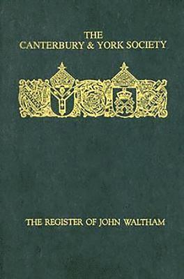 Register of John Waltham, Bishop of Salisbury 1388-1395 1