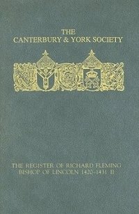 bokomslag Register of Richard Fleming, bishop of Lincoln 1420-1431: II