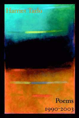 Harriet Tarlo - Poems 1990-2003, Häftad
