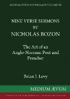 bokomslag Nine Verse Sermons by Nicholas Bozon