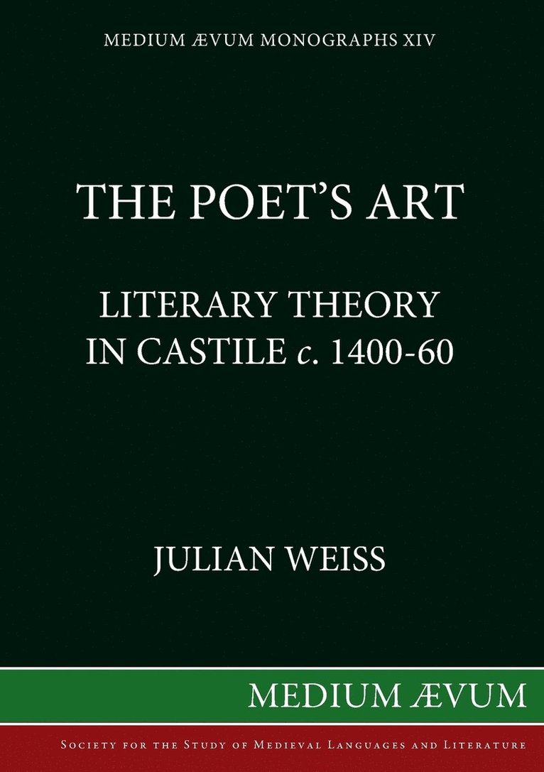 Julian Weiss - Poet's Art, Häftad