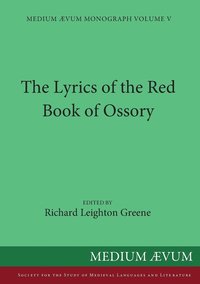 bokomslag The Lyrics of the Red Book of Ossory