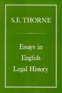 bokomslag Essays in English Legal History