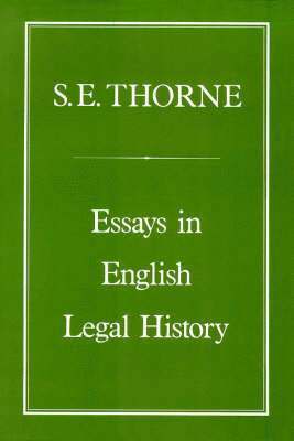 Essays in English Legal History 1