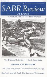 bokomslag SABR Review of Books, Volume 4