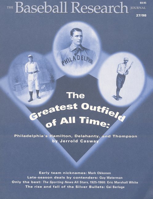 Society for American Baseball Research (SABR), Society for American Baseball Research (, Society for American Baseball Research (Sabr) - Baseball Research Journal (BRJ), Volume 27, Häftad