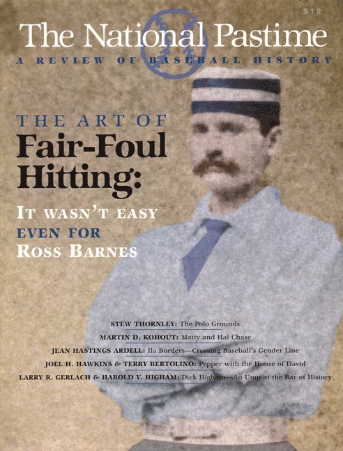 Society for American Baseball Research (SABR), Society for American Baseball Research (, Society for American Baseball Research (Sabr) - National Pastime, Volume 20, Häftad