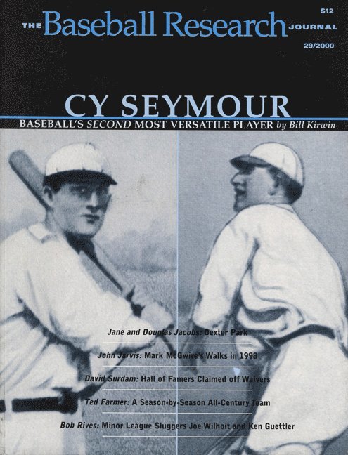 Society for American Baseball Research (SABR), Society for American Baseball Research (, Society for American Baseball Research (Sabr) - Baseball Research Journal (BRJ), Volume 29, Häftad