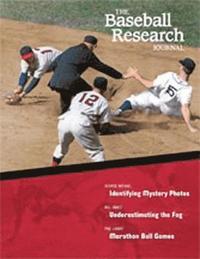 bokomslag The Baseball Research Journal (BRJ), Volume 33