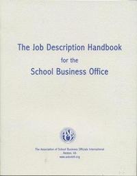 bokomslag The Job Description Handbook for the School Business Office