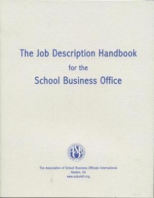 bokomslag The Job Description Handbook for the School Business Office