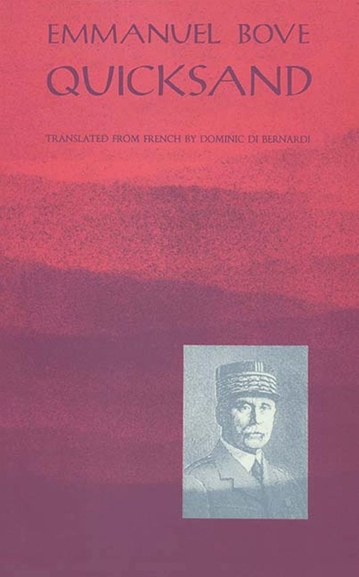 Bove, Emmanuel Bove - Quicksand, Inbunden