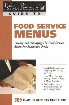 Food Service Professionals Guide to Food Service Menus 1