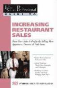 bokomslag Food Service Professionals Guide to Increasing Restaurant Sales