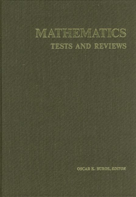 Mathematics Tests and Reviews