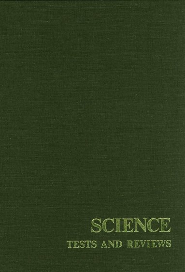 Buros Center - Science Tests and Reviews, Inbunden