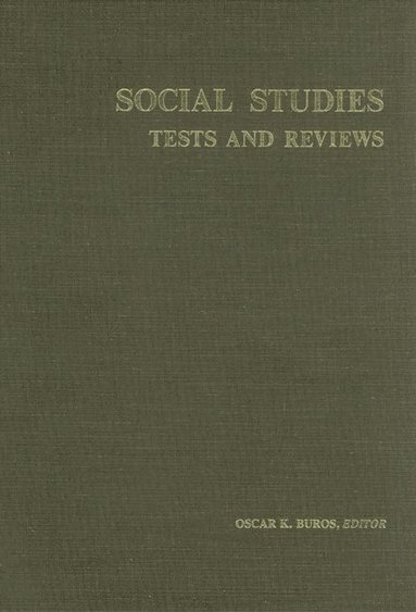 bokomslag Social Science Tests and Reviews