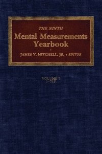 bokomslag The Ninth Mental Measurements Yearbook